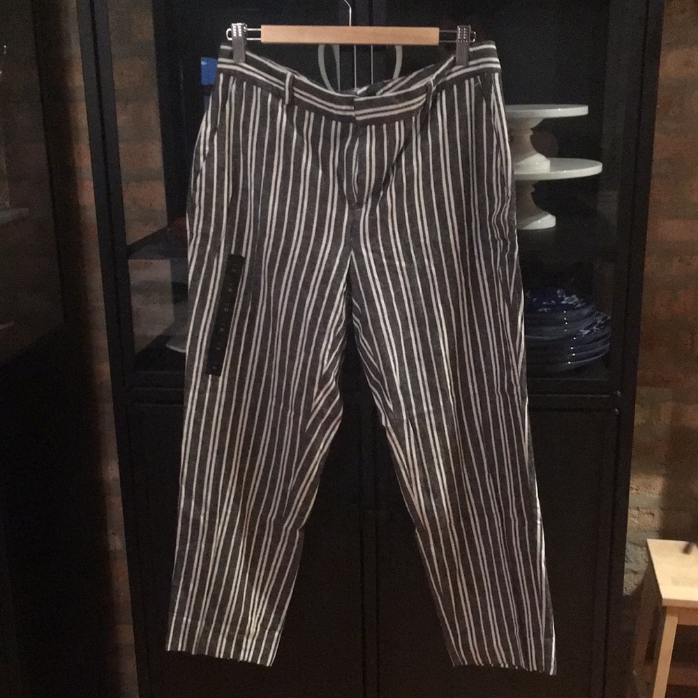 NWT Banana Republic Factory Avery Striped Pant